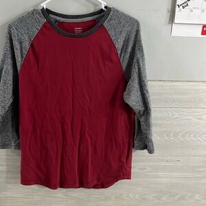 Mens 3/4 sleeve shirt